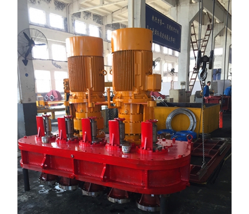 Pile driver reducer five axis